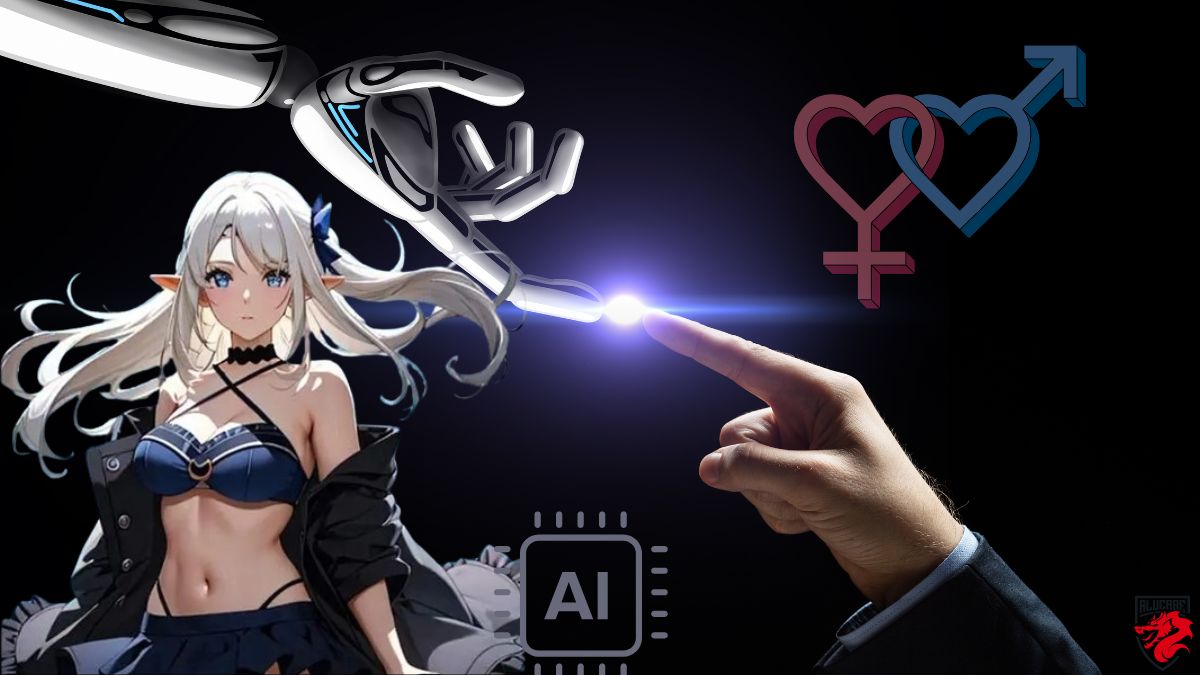 Image illustration for our article "Top 5 best AI Girlfriend sites".