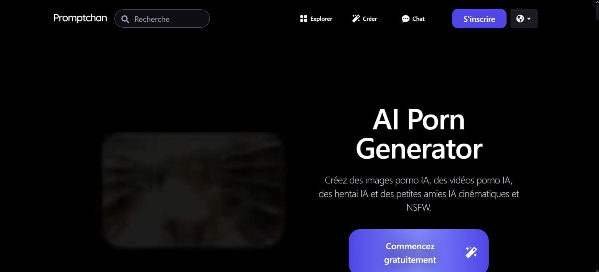 Schnittstelle zu Promptchan AI, unzensierter KI-Kunstgenerator