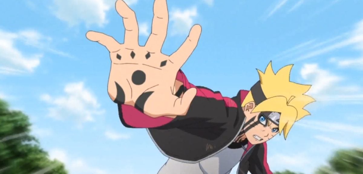 Das Kâma von Boruto Uzumaki im Anime "Boruto: Naruto Next Generations".