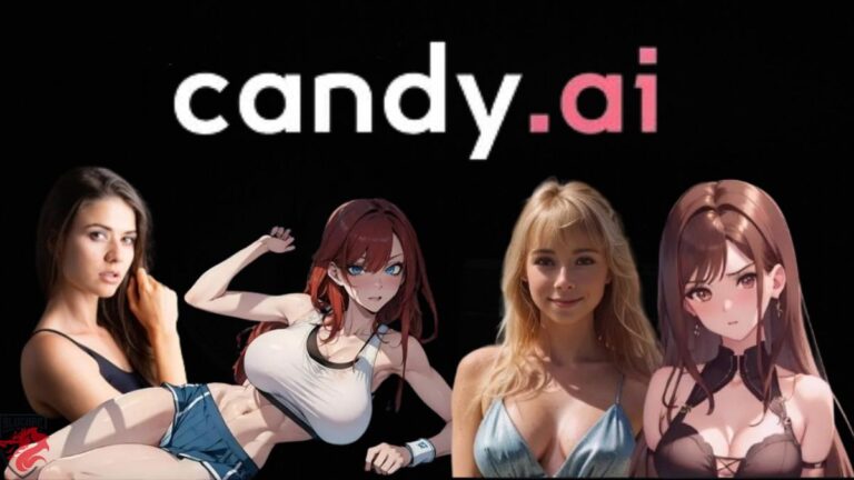 Billedillustration til vores artikel "Candy.ai The best virtual AI girlfriend site".