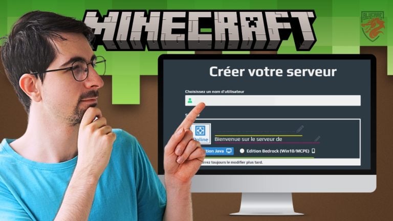 Иллюстрация создания сервера Minecraft