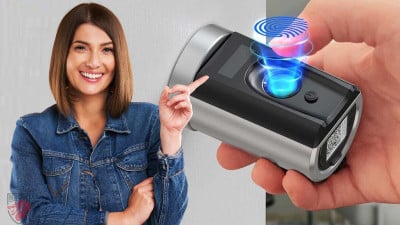 Illustrazione dell'immagine per il nostro articolo "Come funziona un blocco delle impronte digitali".