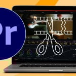 記事「Premiere Proで動画をトリミングする方法」の画像イラスト