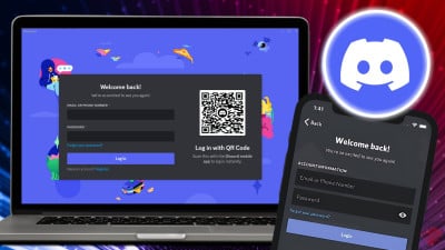 DISCORDアカウントへのログイン方法