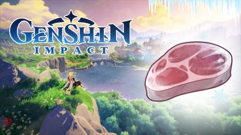 Где найти замороженное мясо Genshin Impact