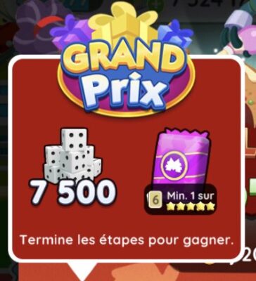 Ilustración del premio final del evento Gingerbread Madness en Monopoly go