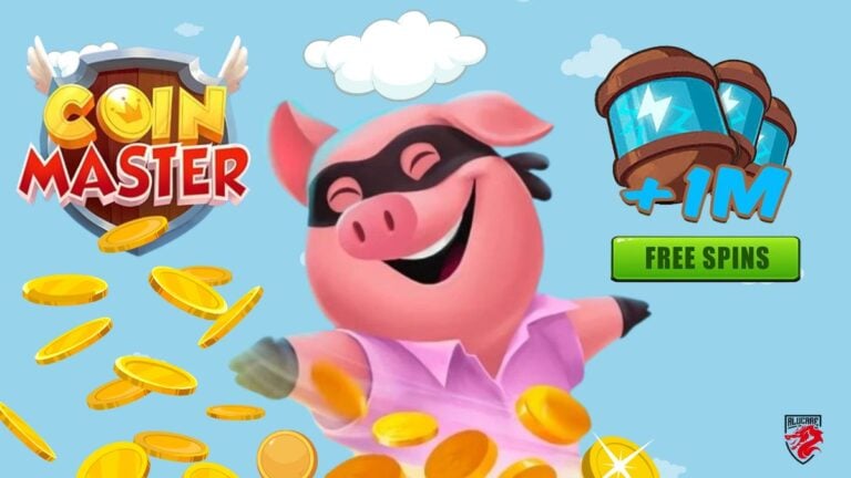 Billedillustration til vores artikel "Free spins-links og dagens Coin Master-mønter".