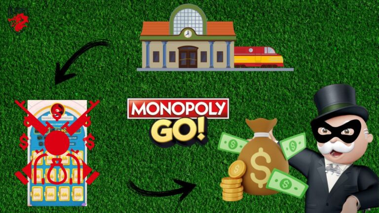 Illustration en image pour notre article "Monopoly Go Tout savoir sur les braquages de banque"