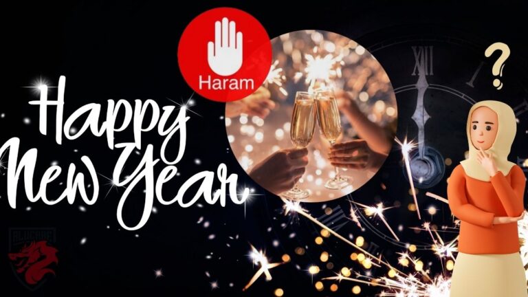 Image illustration for our article "Is it haram to celebrate New Year's Eve".