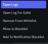 Registros abiertos en Discord