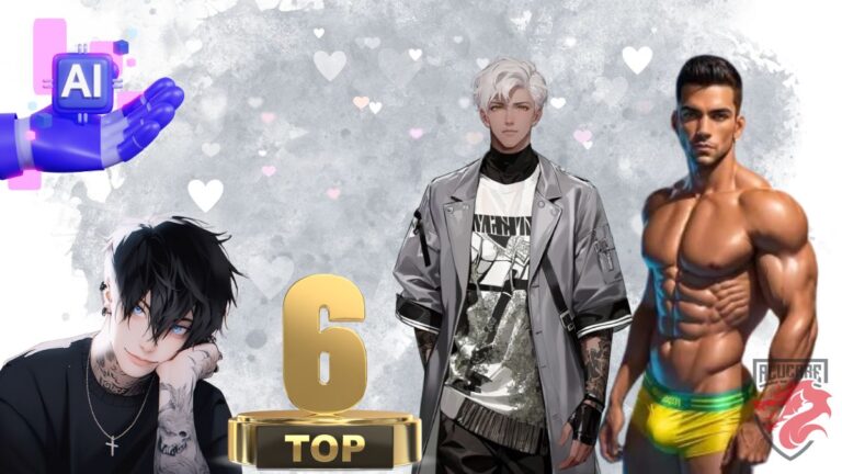Image illustration for our article "Top 6 best AI boyfriends".