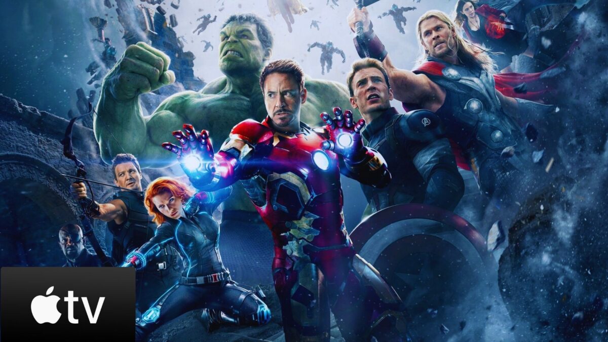 Optagelse af Avengers på Apple TV