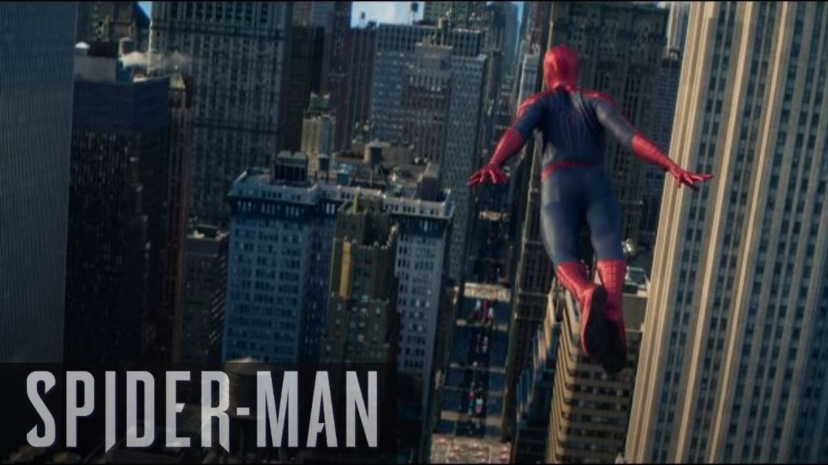Gambar yang menampilkan Spider-Man