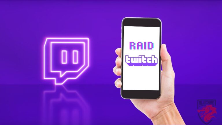 Ilustração para o nosso artigo "How to raid on Twitch".