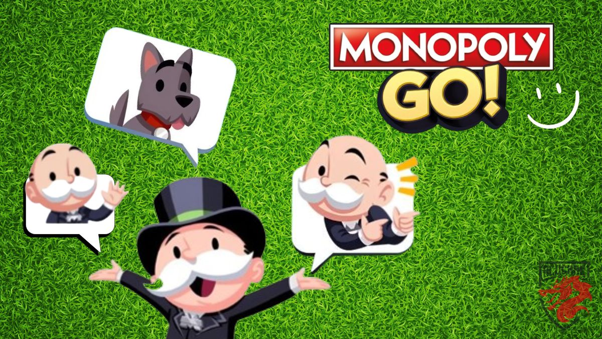 Bildillustration zu unserem Artikel "Wie man Emojis erhält und sie in Monopoly GO verwendet".