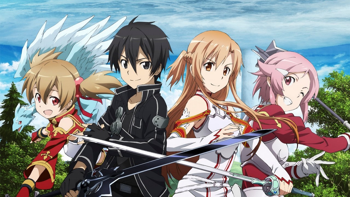 Illustration for our article "In what order should I watch sword art online? "