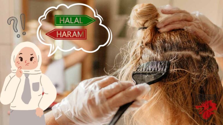 Illustration en image pour notre article "Est ce que c'est Haram de se teindre les cheveux"