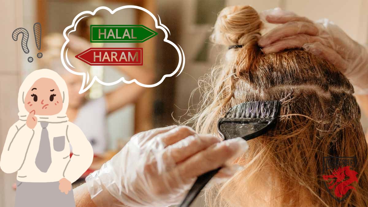 Иллюстрация к статье на тему "Харам ли красить волосы?