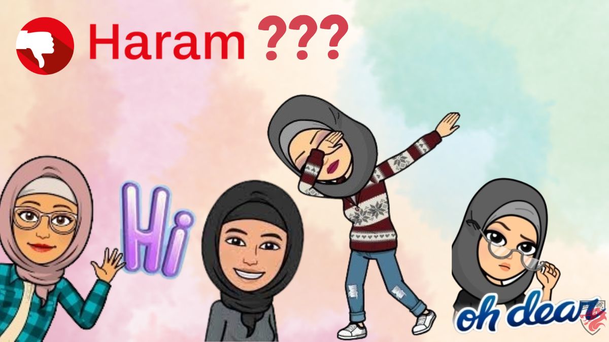 Illustrazione per il nostro articolo "Le bitmoji sono haram?