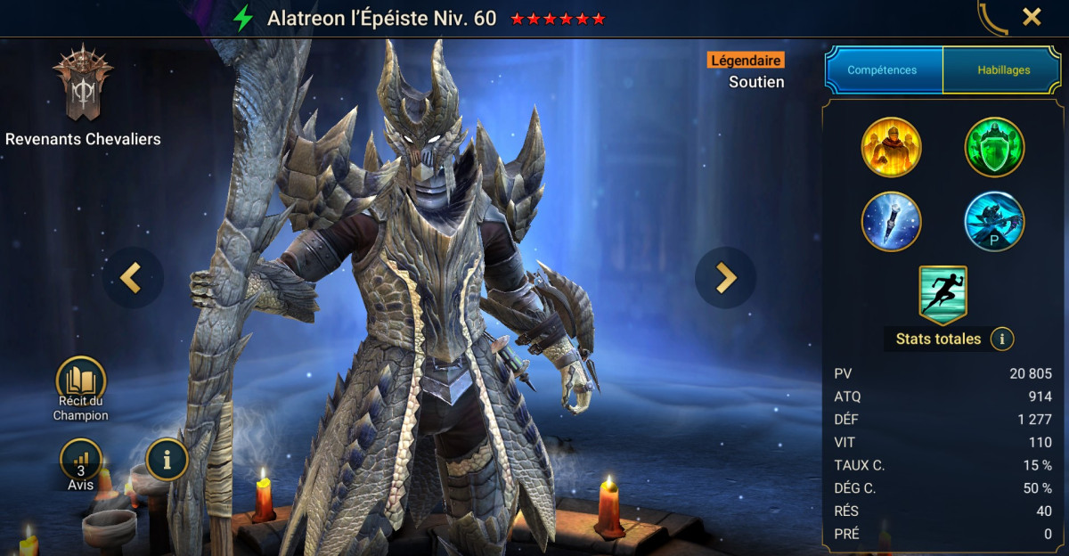 Guide to mastery, grace and artifacts on Alatreon l'Epeiste (Alatreon Blademaster) on RSL 