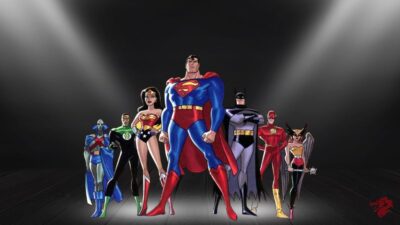 Illustration in Bildern von Justice League of America