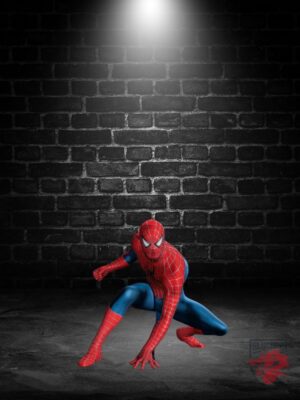 Illustration in Bildern von Spider-Man