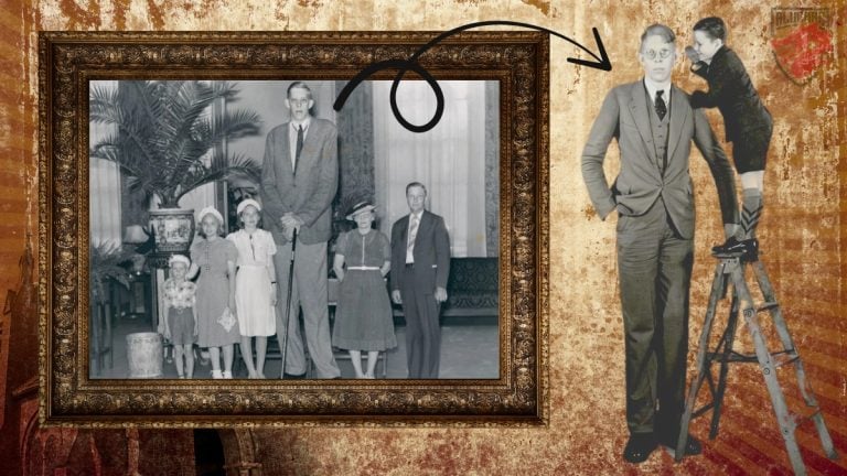 Gambar manusia tertinggi di dunia - Robert Wadlow