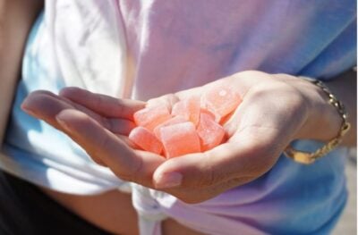 Illustration in Bildern zu Wer kann legale Mushroom gummies nehmen?