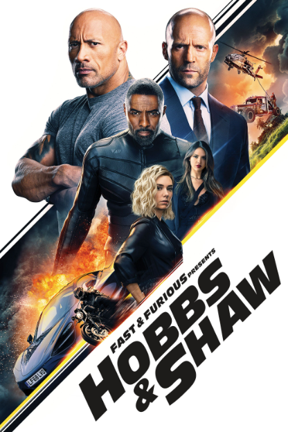 Affiche promotionnelle de Fast and Furious Presents : Hobbs and Shaw (2019)