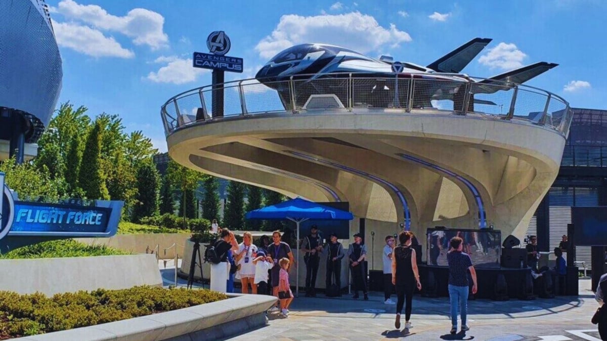 <span class="notranslate" data-no-translation="">Avengers Campus</span> в парке &laquo;Уолт Дисней Студиос&raquo;. 
