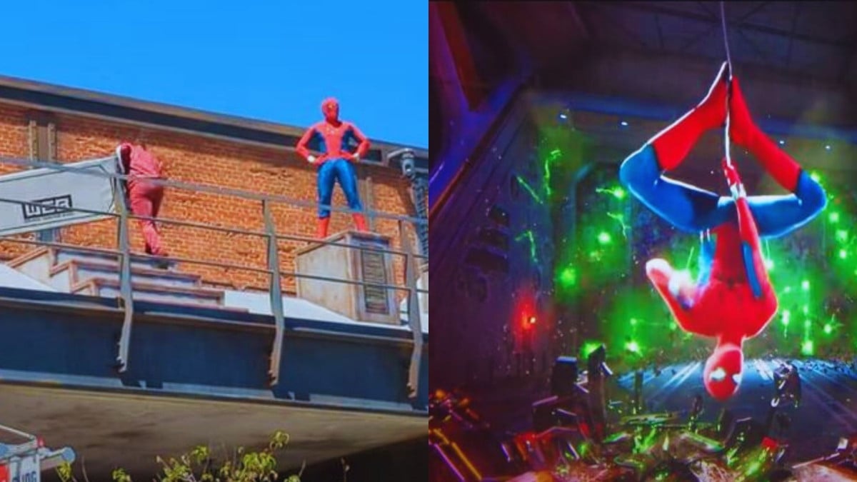 Встреча со Спайдер-Меном на территории «Avengers Campus» в «Диснейленде Париж» ©Антонин для Alucare.fr