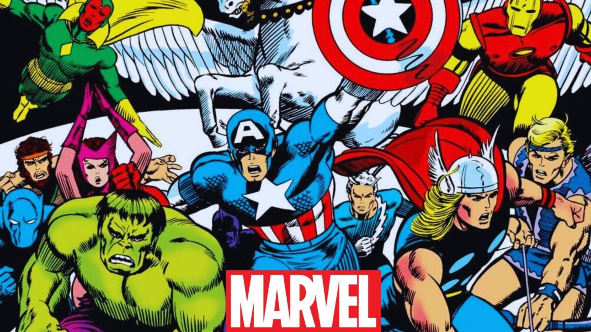Illustration des personnages de comics de Marvel