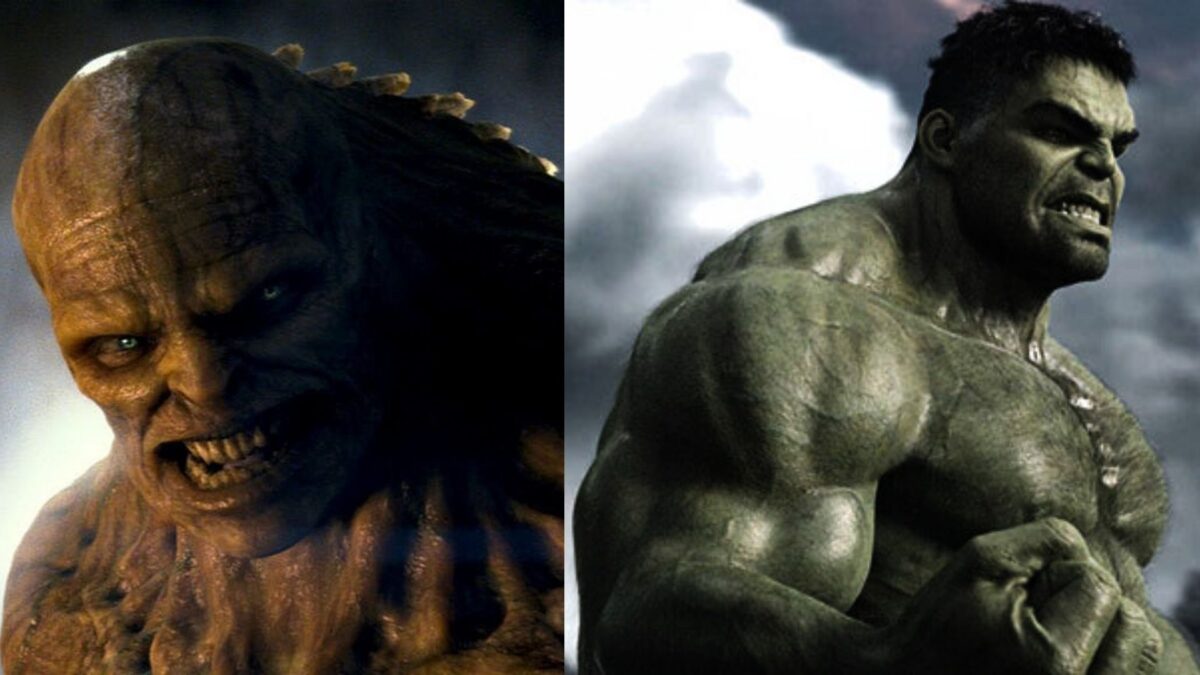 Image détaillant l'Abomination et Hulk
