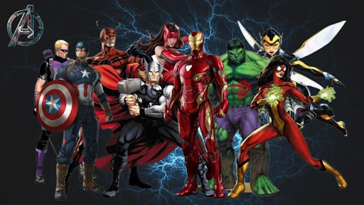 Bild zur Darstellung der Avengers.