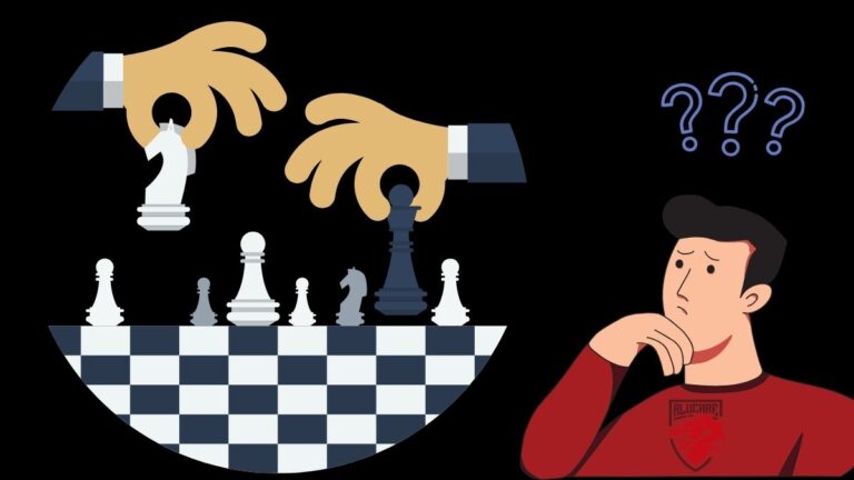 Bildillustration zu unserem Artikel "Wie man seine Figuren beim Schachspiel positioniert".