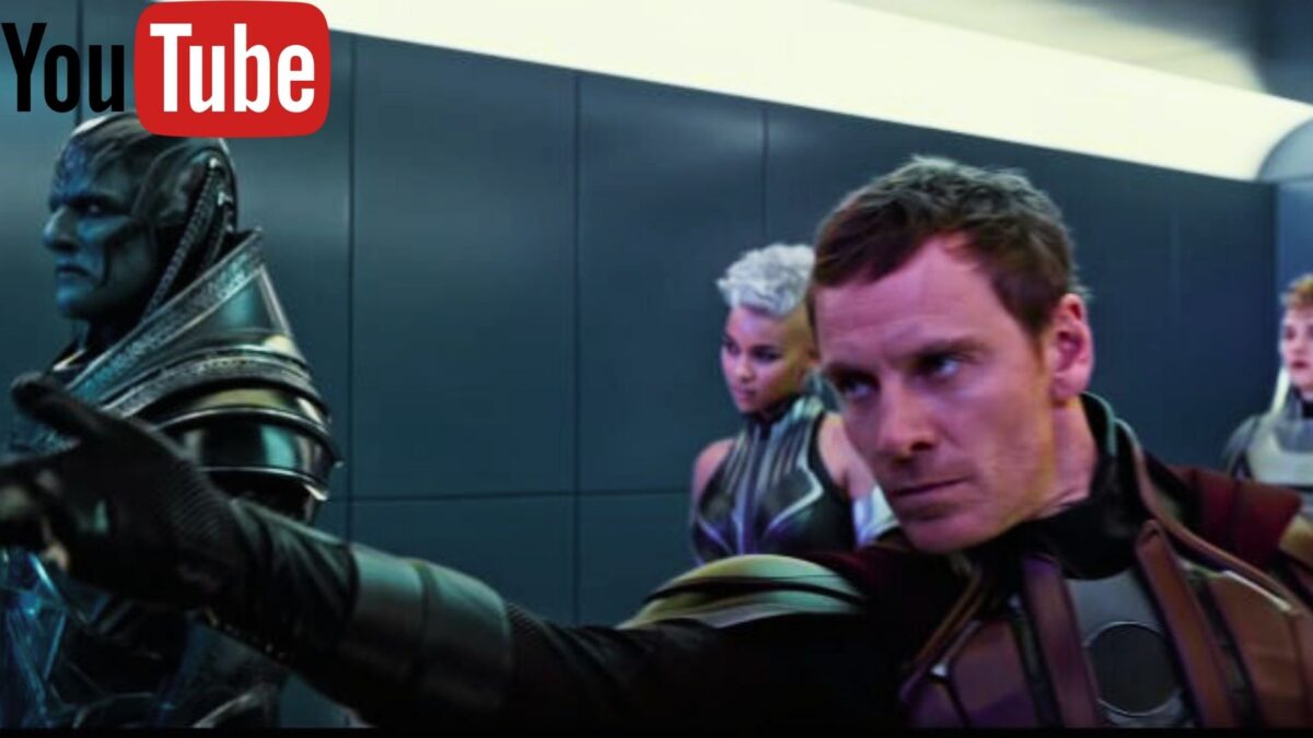 Bild, das Magneto und die Antagonisten im Film illustriert.