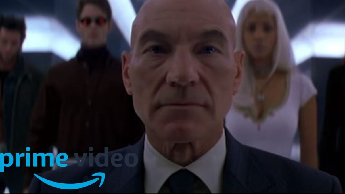 Still from the X-men movie available on Prime Video