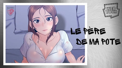 ウェブトゥーン "le père de ma pote "のイラスト