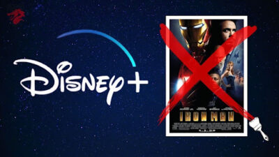 Foto do Iron Man não disponível no Disney +.