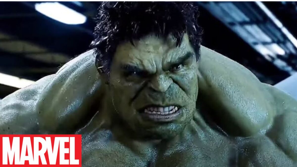 Gambar Hulk dalam film Avengers