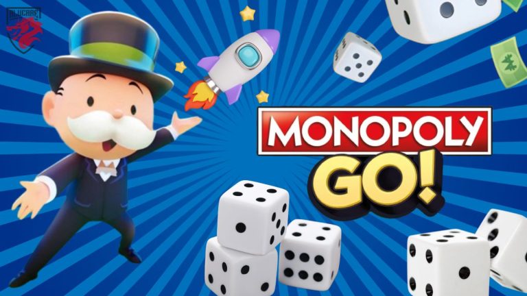 Иллюстрация к статье "Новое ежедневное повышение для Monopoly Go - The Roll Match".