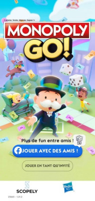 Ilustración del paso 6 para crear una segunda cuenta de Monopoly GO