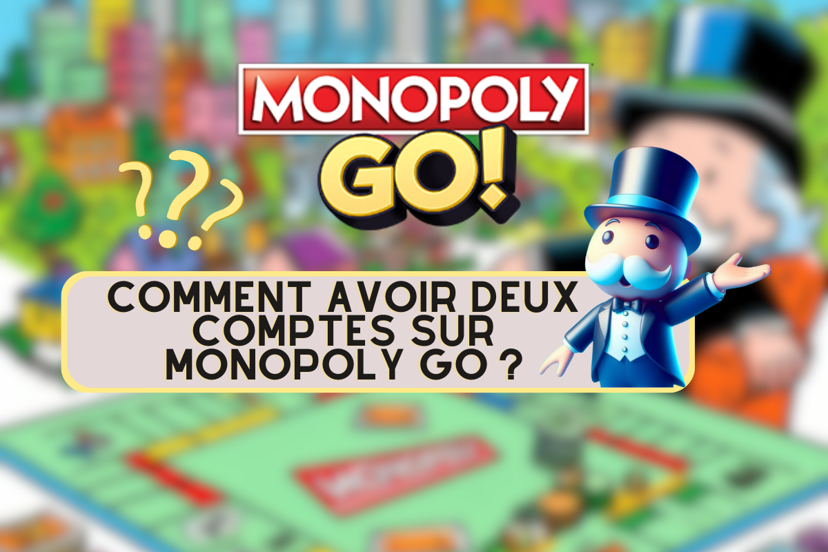 Illustration für Monopoly GO und die Erstellung eines zweiten Kontos