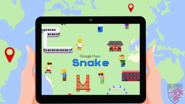 Ilustração da imagem para o nosso artigo "Como é que jogo ao Snake no Google Maps?"