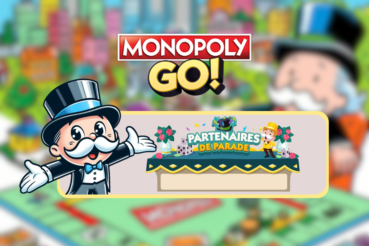Illustrazione per l'evento partner della parata Monopoly GO del 26 aprile 2024