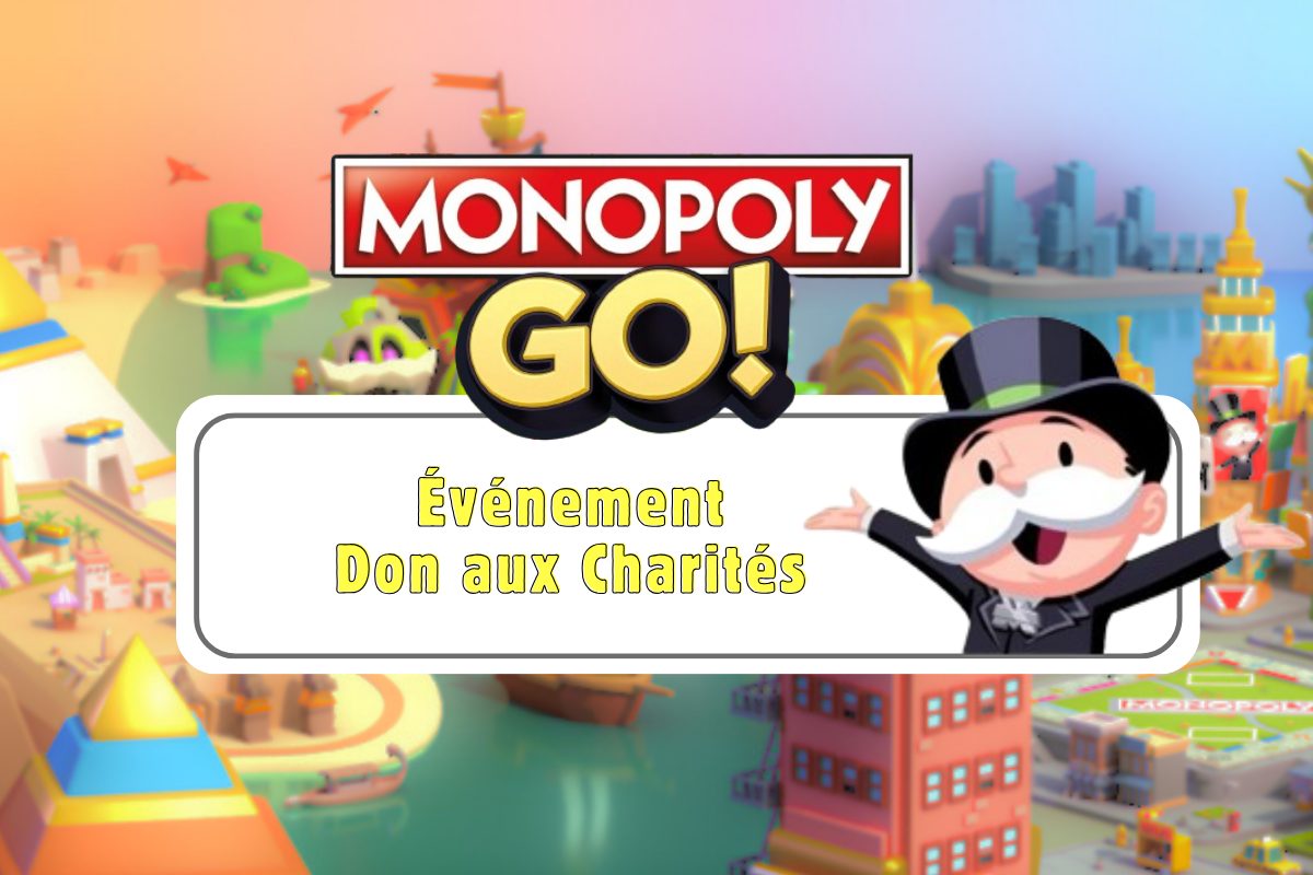Gambar acara Donasi amal di Monopoli Go