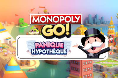 Imagem do torneio "Pânico das hipotecas" no Monopólio Go