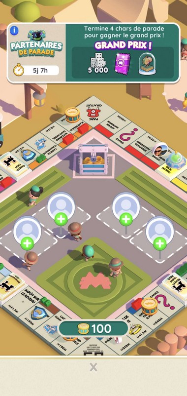 Ilustración Ubicación del evento Monopoly GO Partner