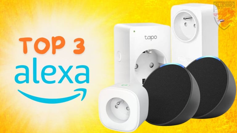 Illustration en image pour notre article "Top 3 des meilleures prises connectées Alexa"