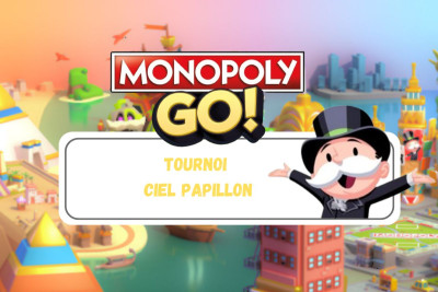 Imagen Acontecimientos del día Monopoly Go cielo mariposa